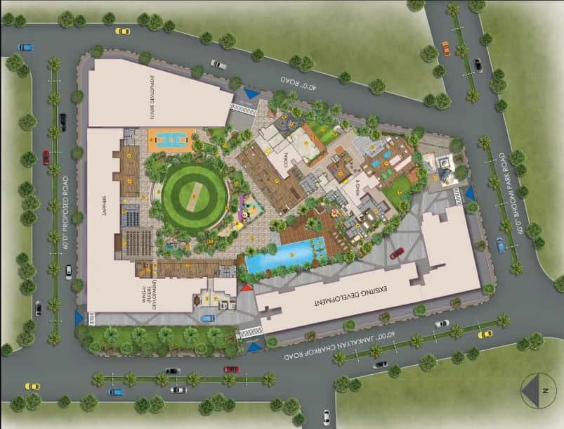 Dotom Sapphire Floor plan 1