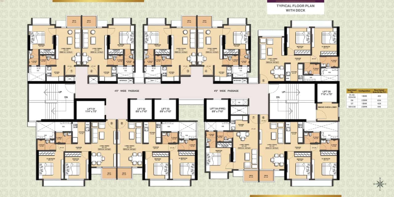 Dotom Sapphire Floor plan 2