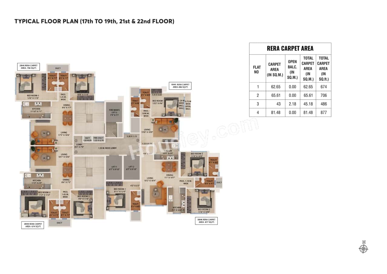 Dreams Empire Floor plan 2