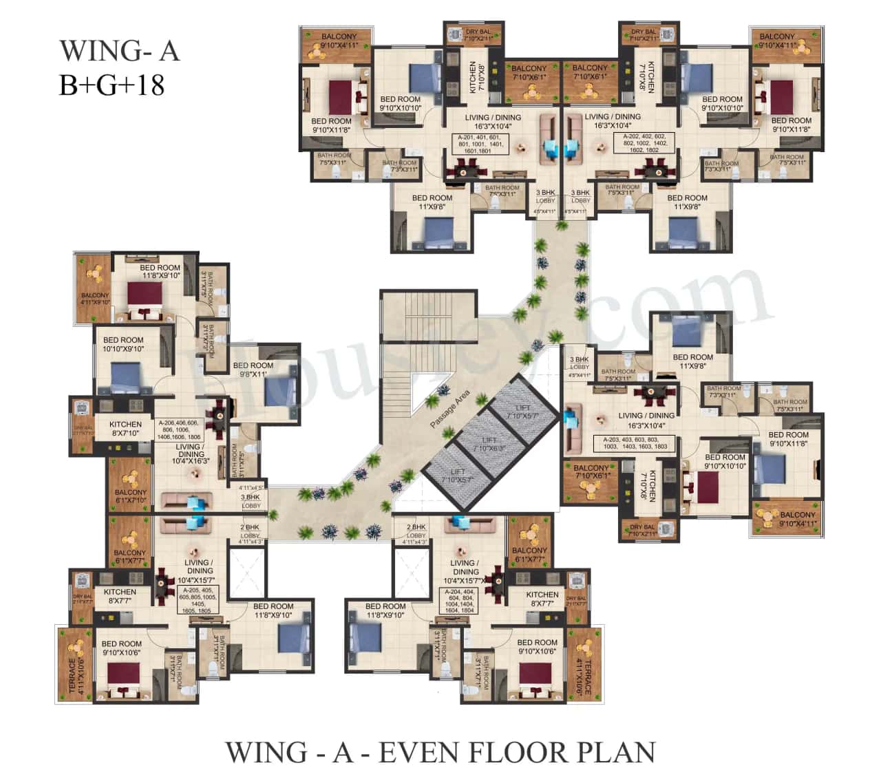 Sonigara Dwaarka World Floor plan 2