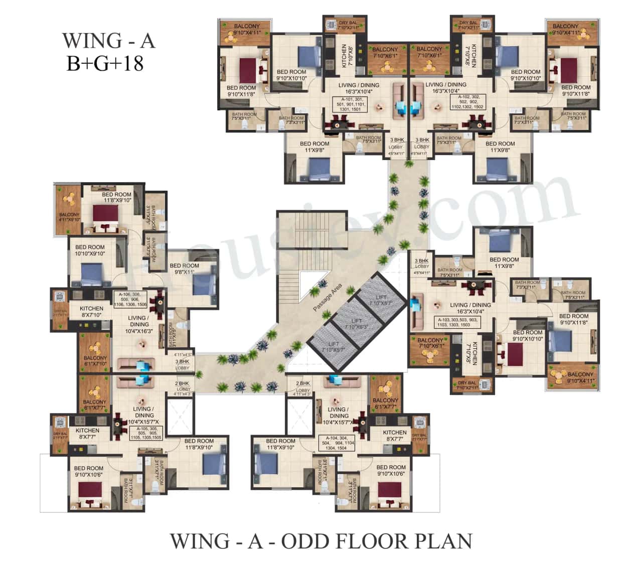Sonigara Dwaarka World Floor plan 1