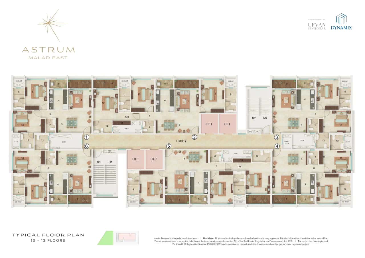 Dynamix Astrum Floor plan 1