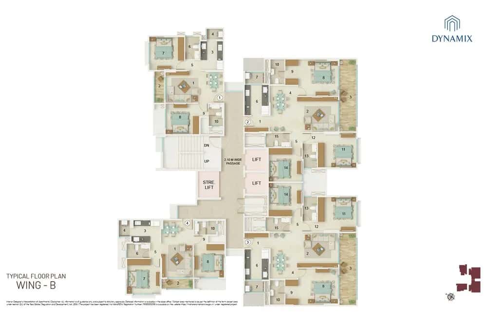 Dynamix Luma Floor plan 1
