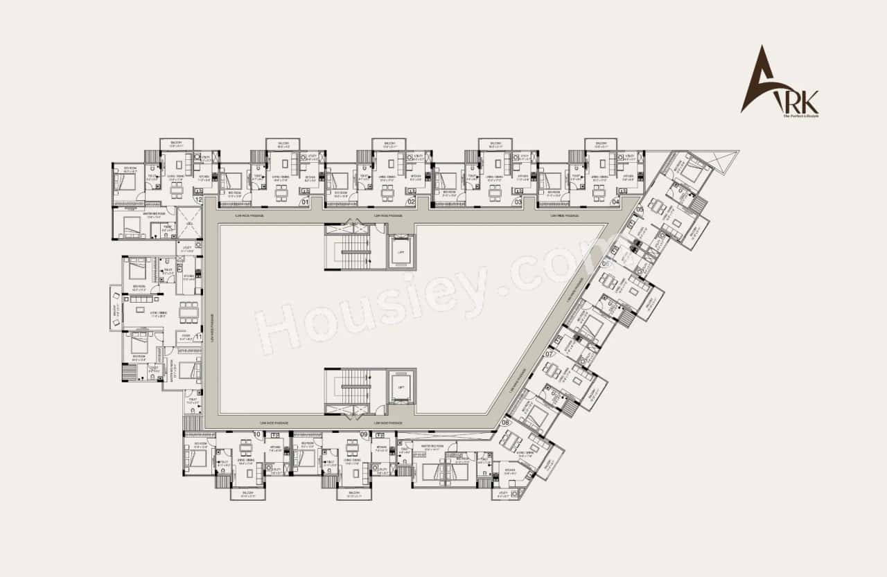 ELV Akruti ARK Floor Plan