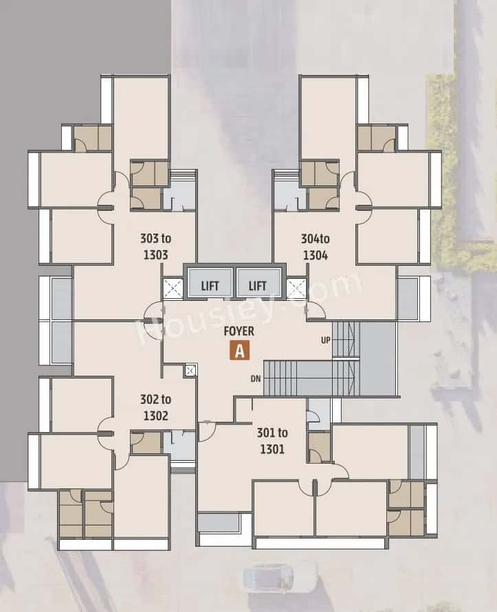 Elenza GreenWood Floor plan 1