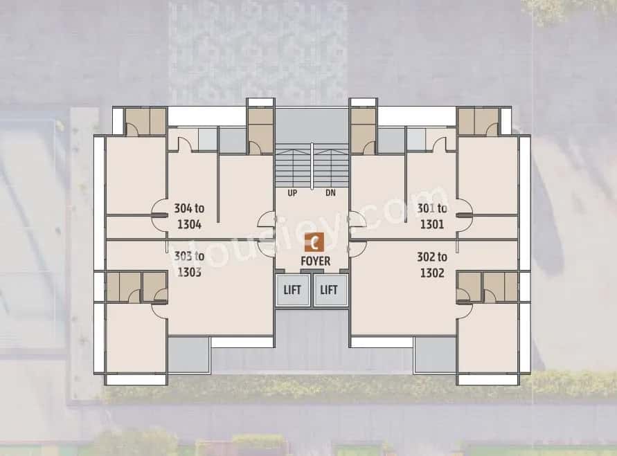 Elenza GreenWood Floor plan 3