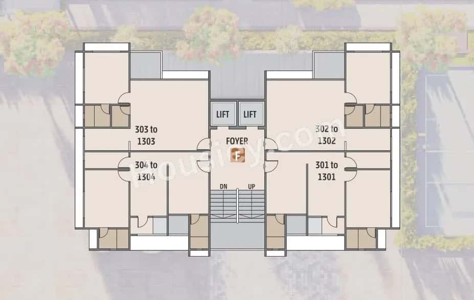 Elenza GreenWood Floor plan 6