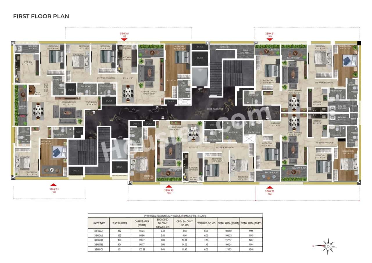 Ellanza Zenistry 2 0 Floor plan 1