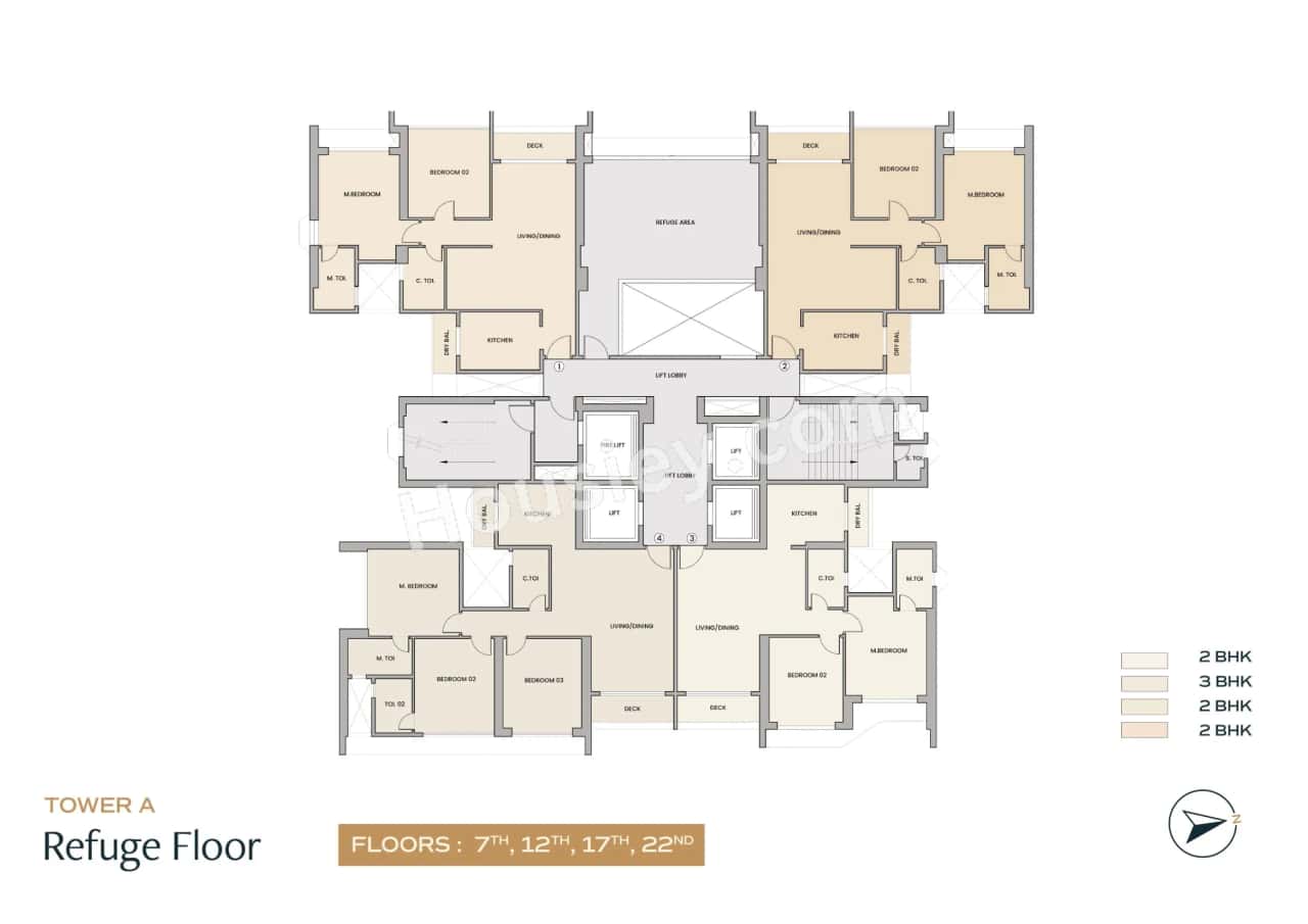 Embassy One Thane Floor plan 3