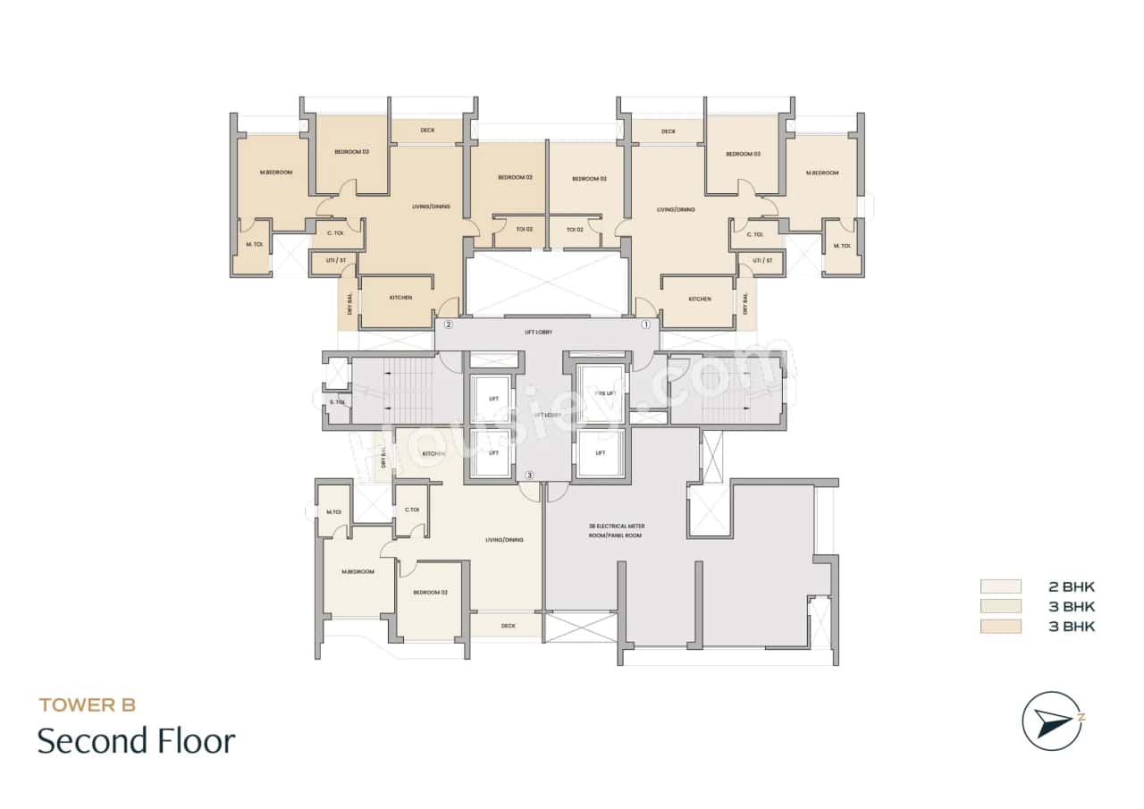 Embassy One Thane Floor plan 4