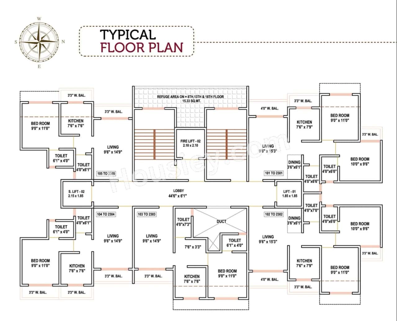 Empire Residency Master Plan
