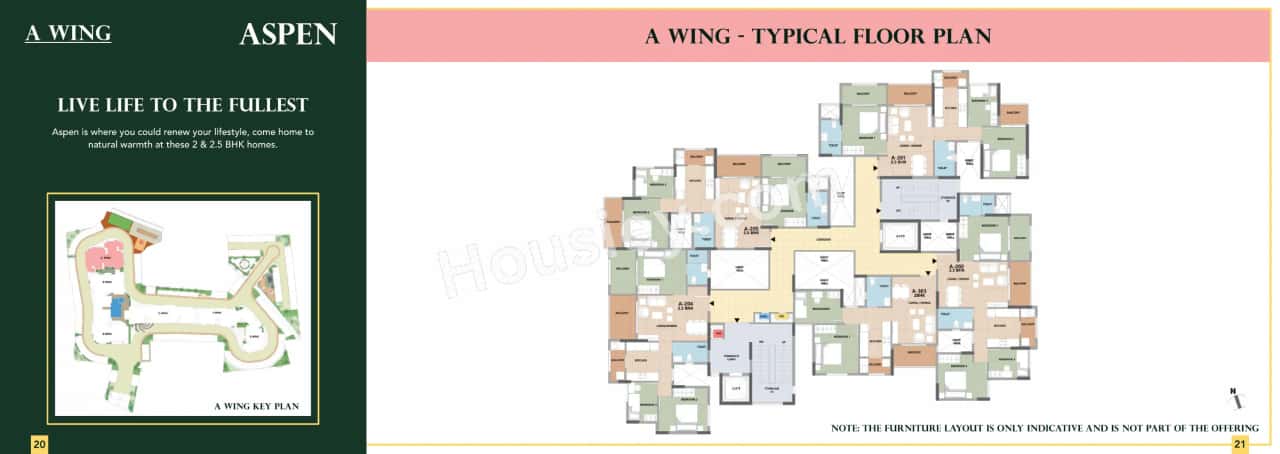 Esteem South Park Floor plan 1