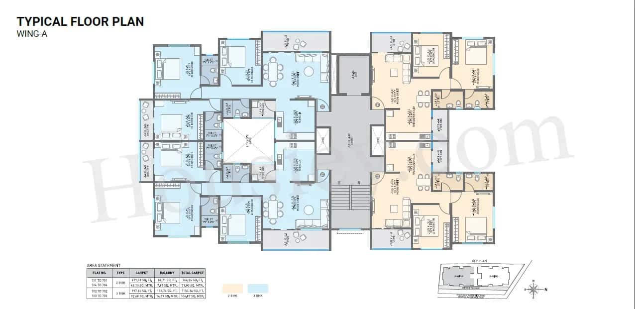 Diya Estrella 45 Floor Plan