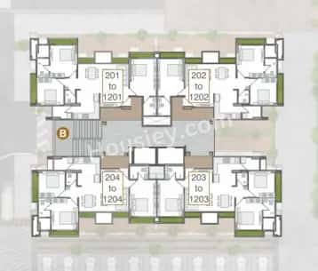 Festival O2 Floor plan 2