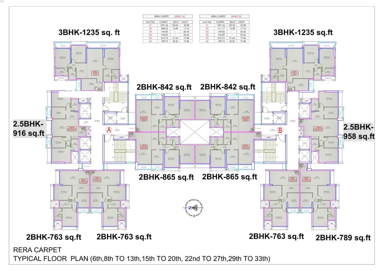 Fortune Florence Floor plan 1