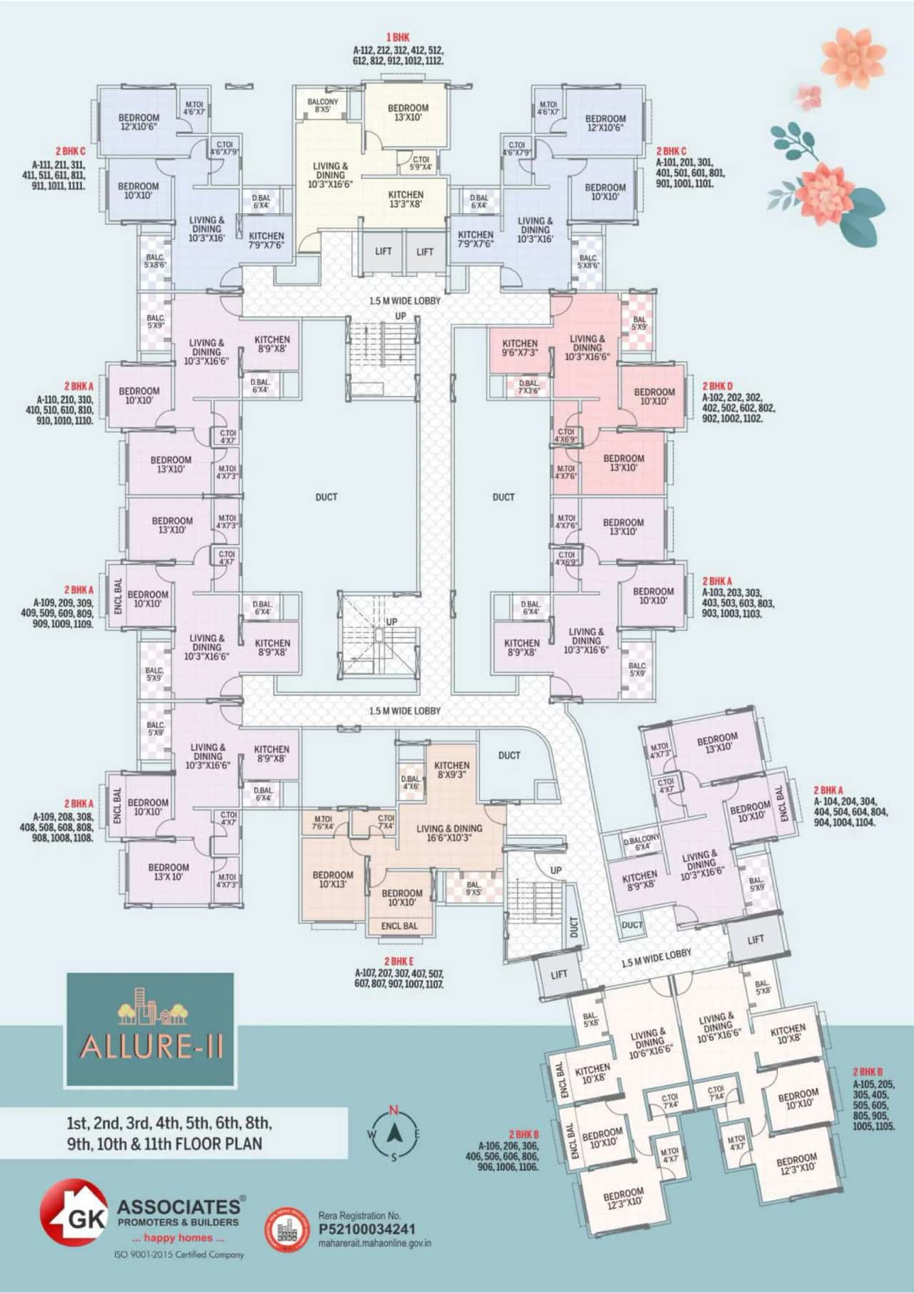 GK Allure II Floor plan 1