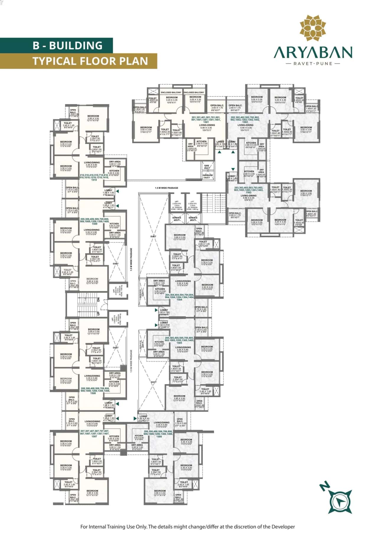 GK Aryaban Floor plan 3