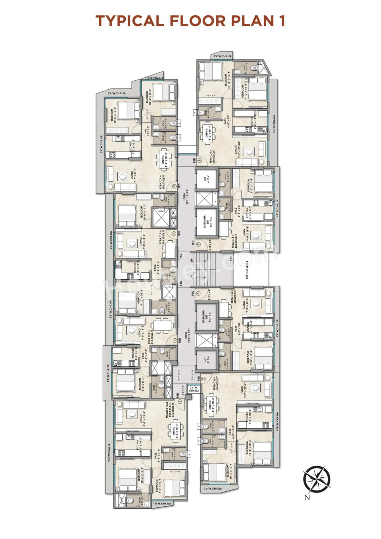 Gagan 138 Floor plan 1
