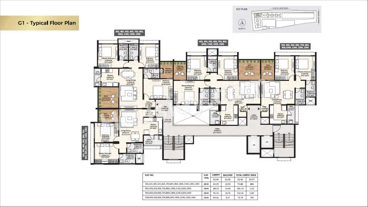 Gagan Adira Floor plan 2