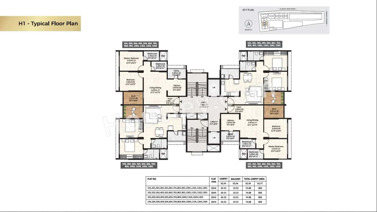 Gagan Adira Floor plan 4