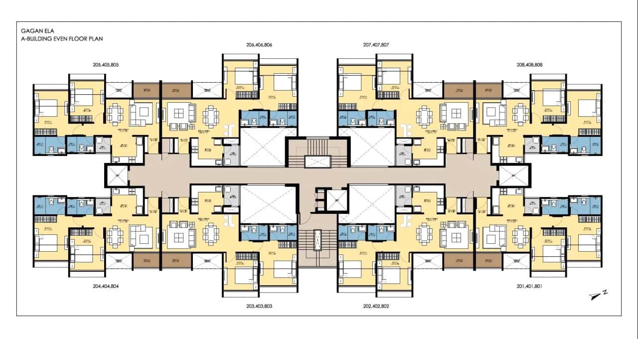 Gagan Ela Floor plan 1