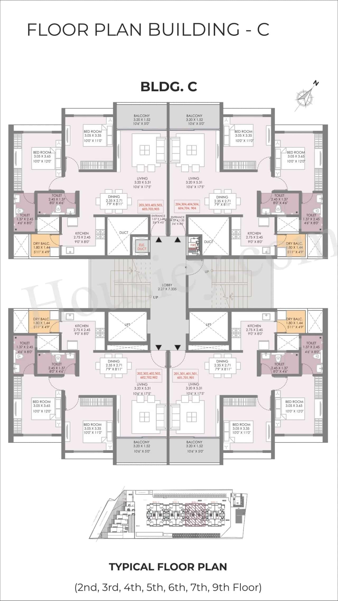 Gagan Myra Floor plan 3