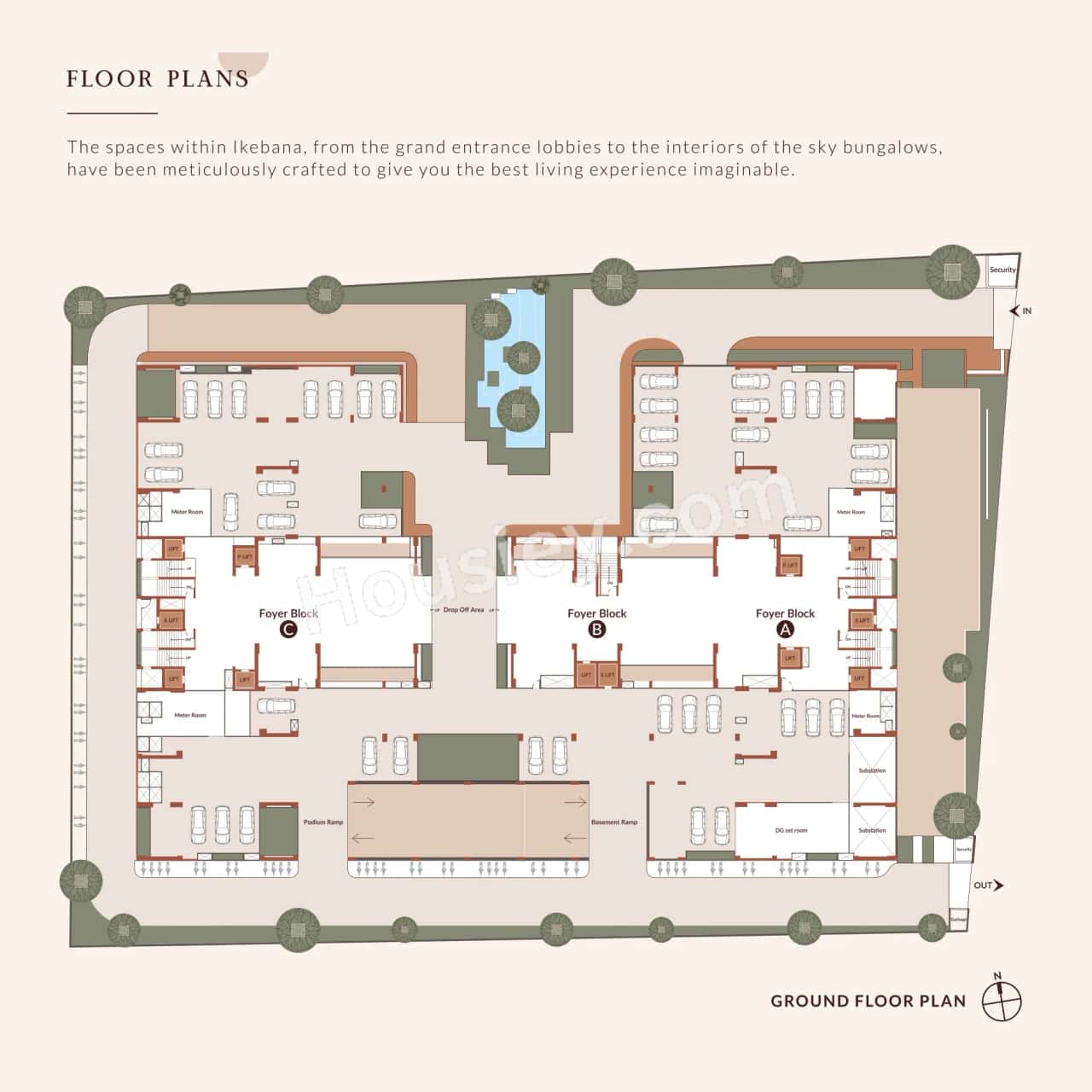 Gala Ikebana Floor plan 1