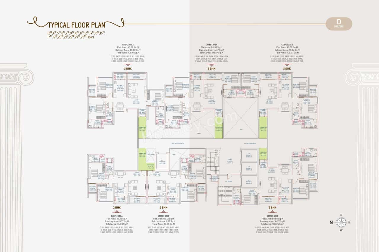 Galaxy Orizzonte Floor plan 3