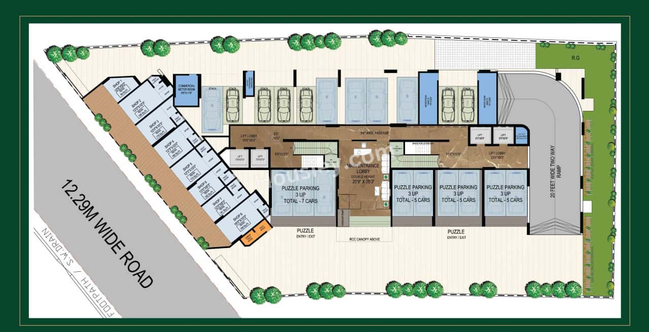 Gami Elanza Floor plan 1