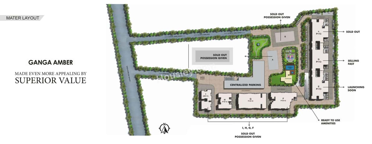 Ganga Amber Phase 2 Master Plan