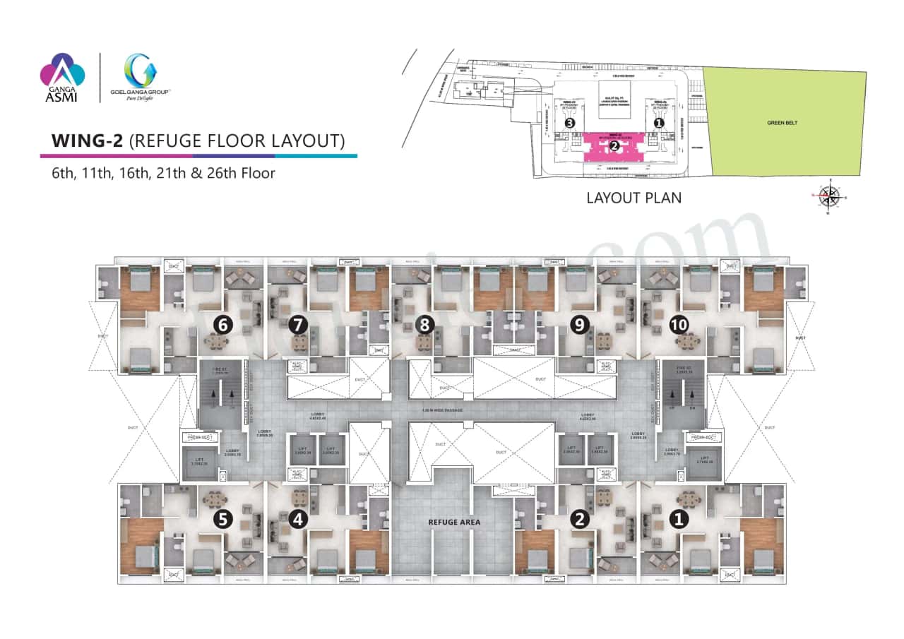 Ganga Asmi Floor plan 2