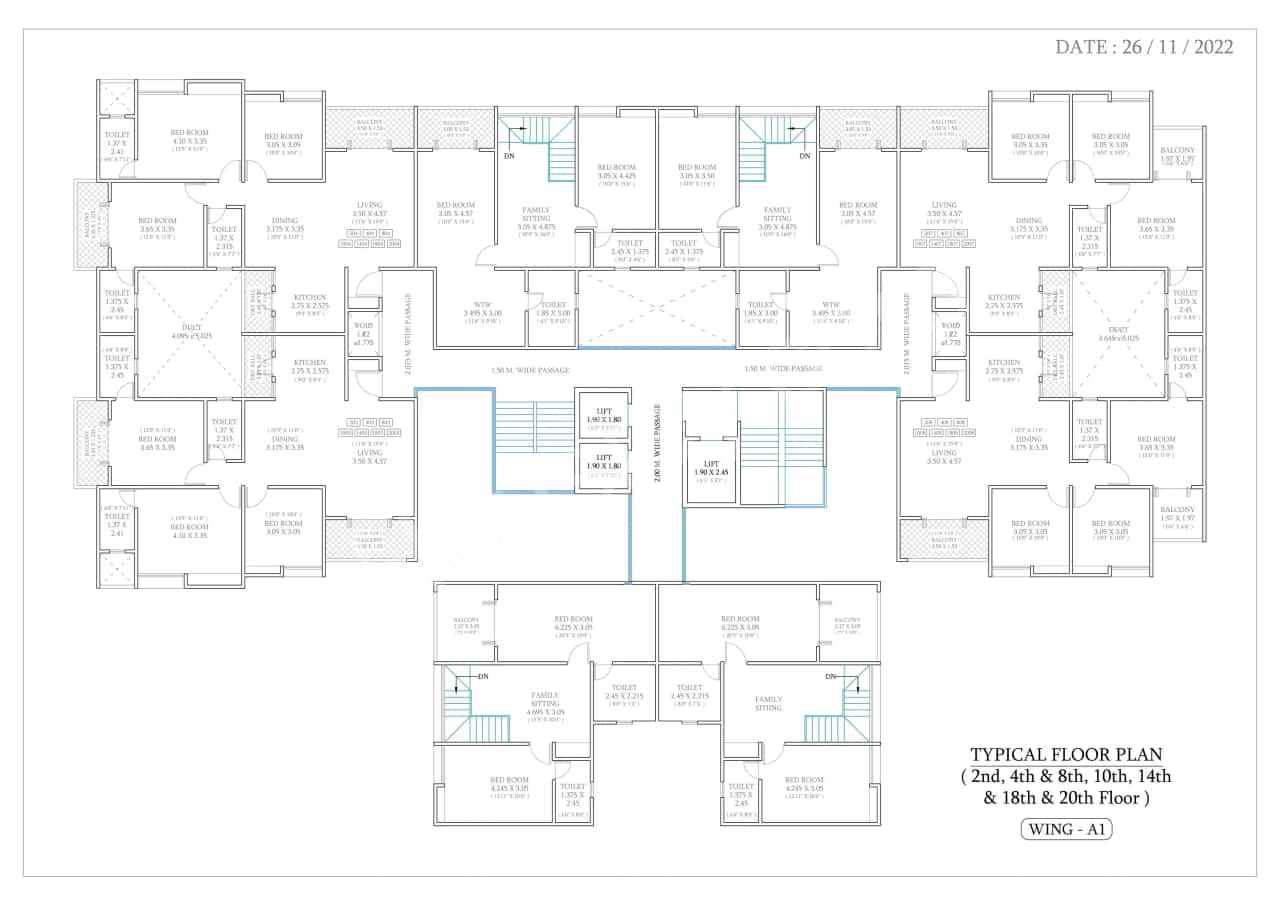 Ganga Avanta Floor plan 2