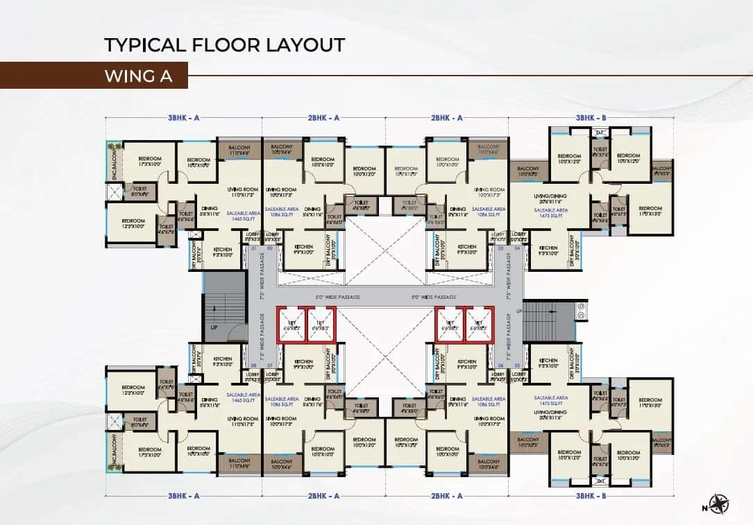 Garve Emerald Floor plan 2