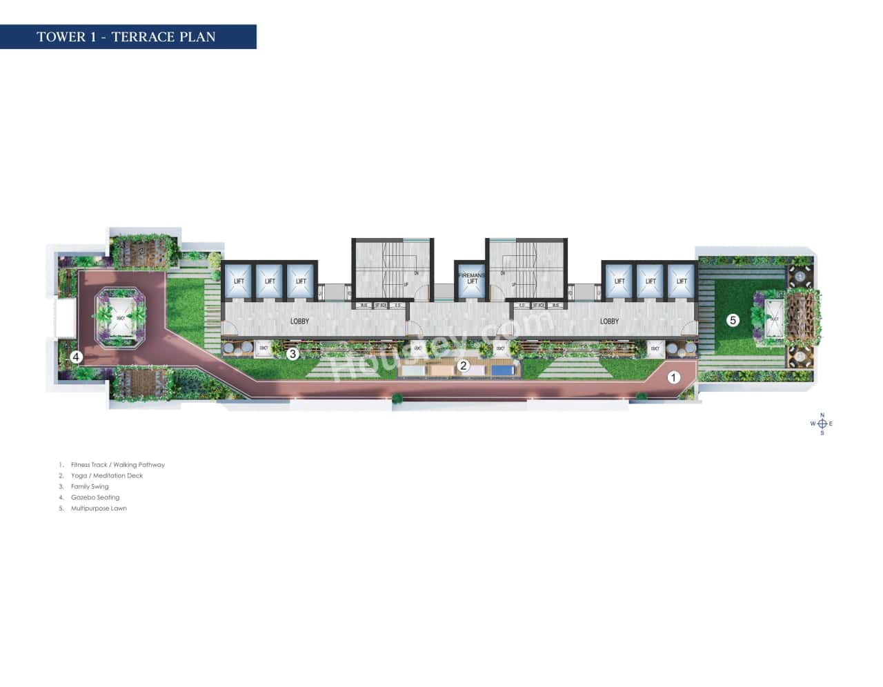 Gauri Mumbai Million Floor plan 1