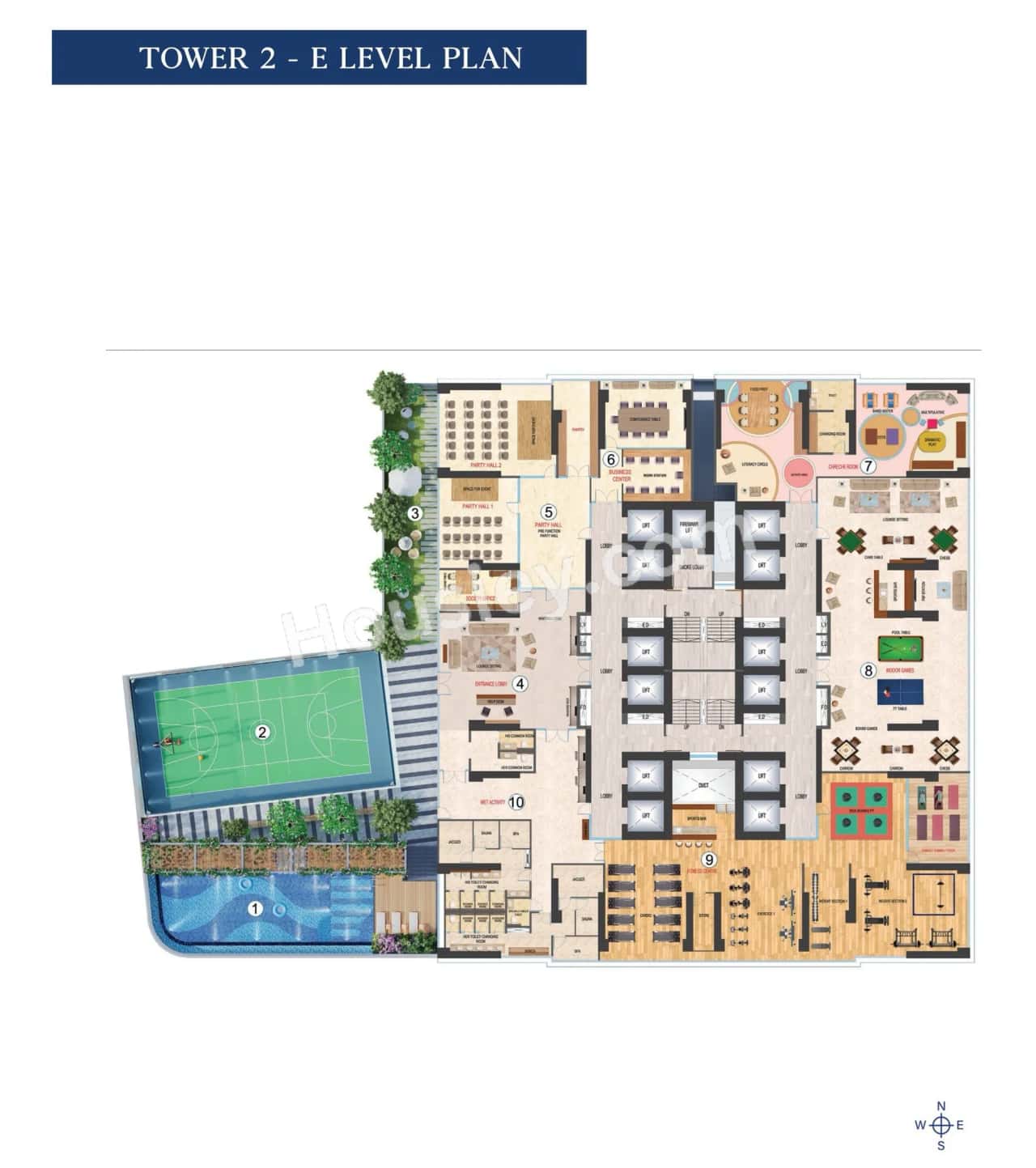 Gauri Mumbai Million Floor plan 3