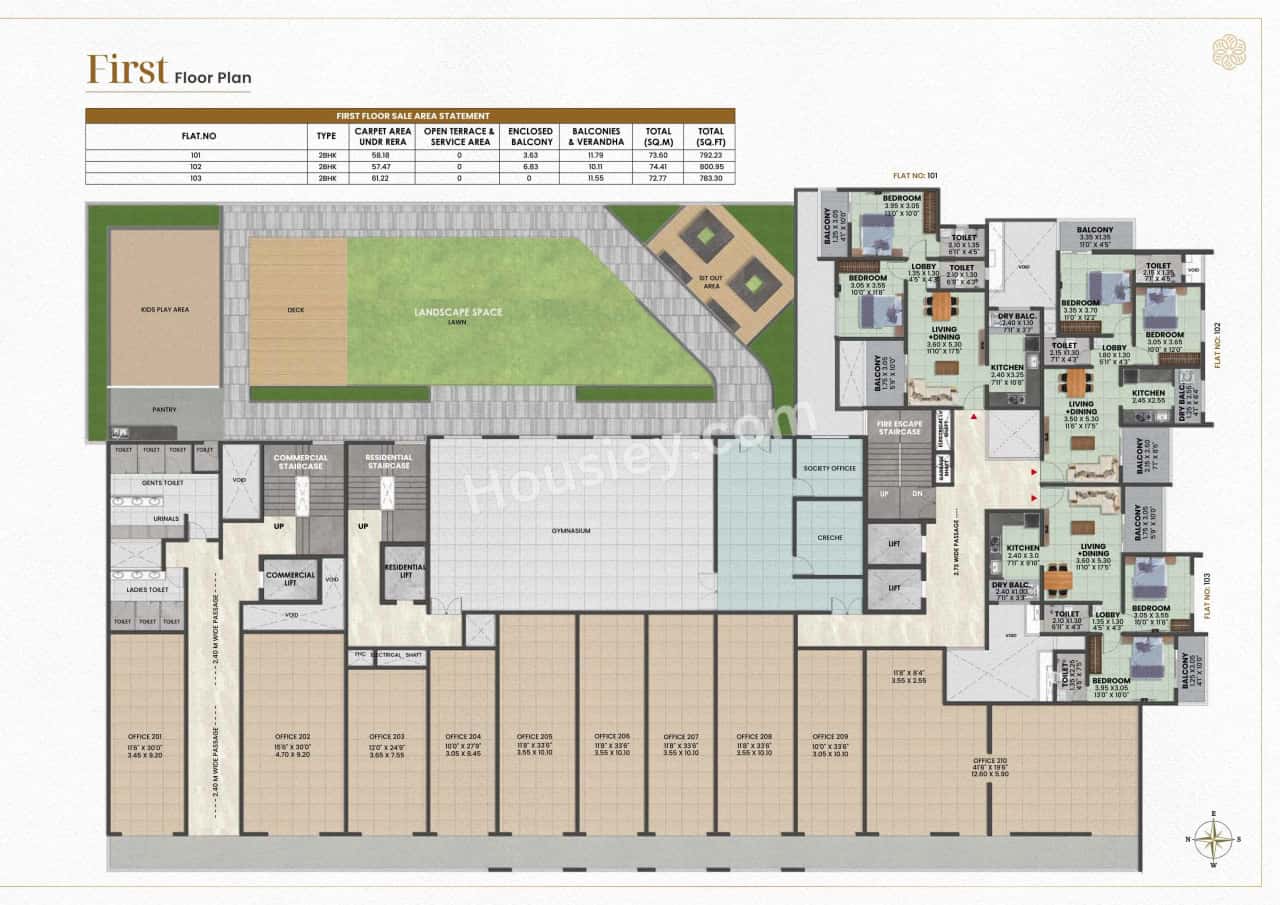 Gawade Galore Floor plan 2