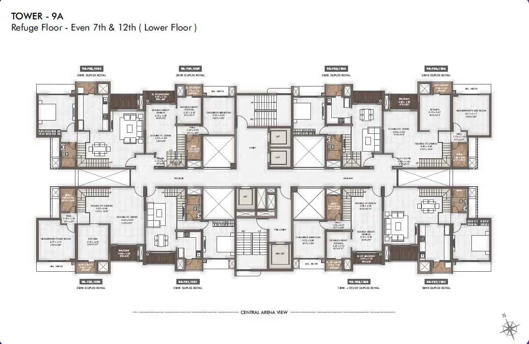 Gera Island of Joy Floor plan 4