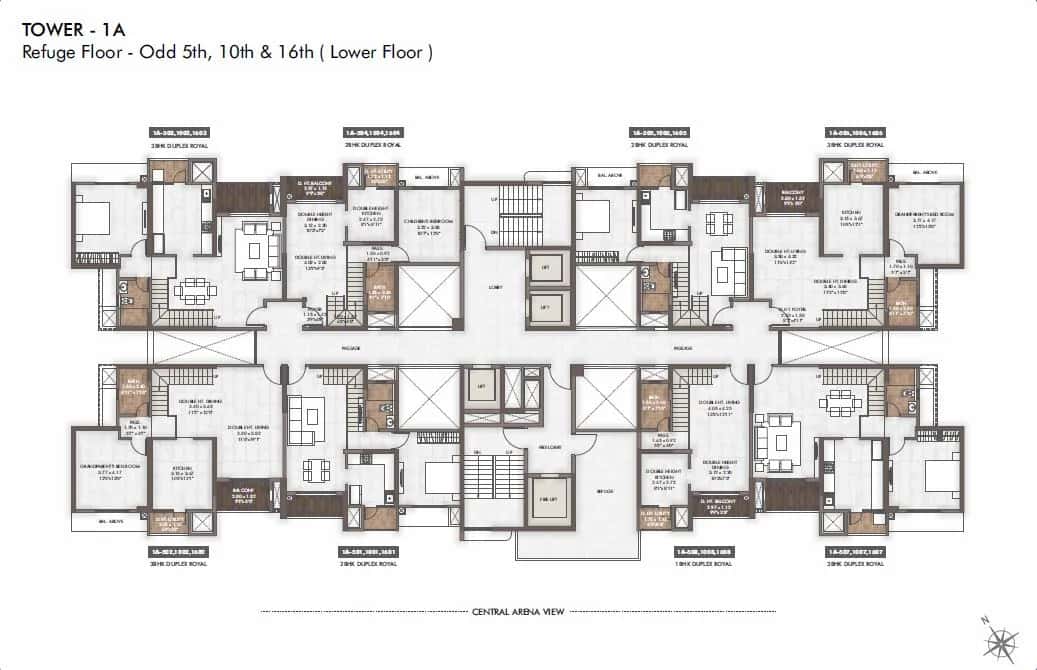 Gera Island of Joy Floor plan 5