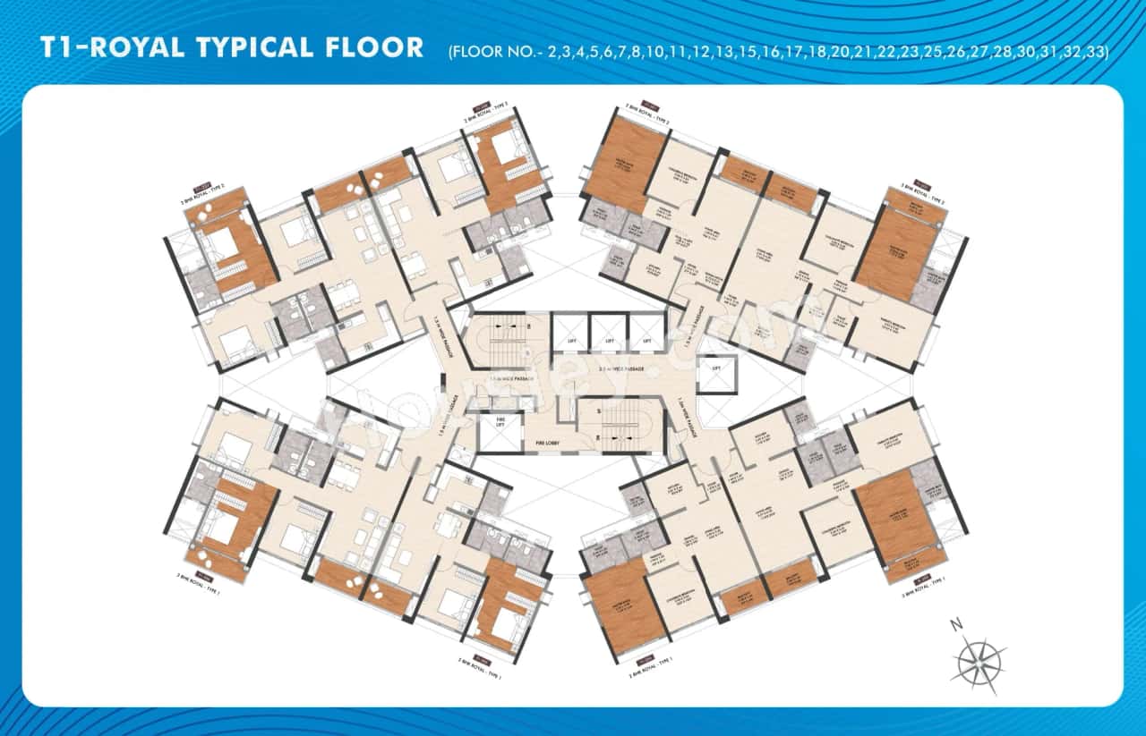Gera Hinjewadi Highlands Floor plan 1