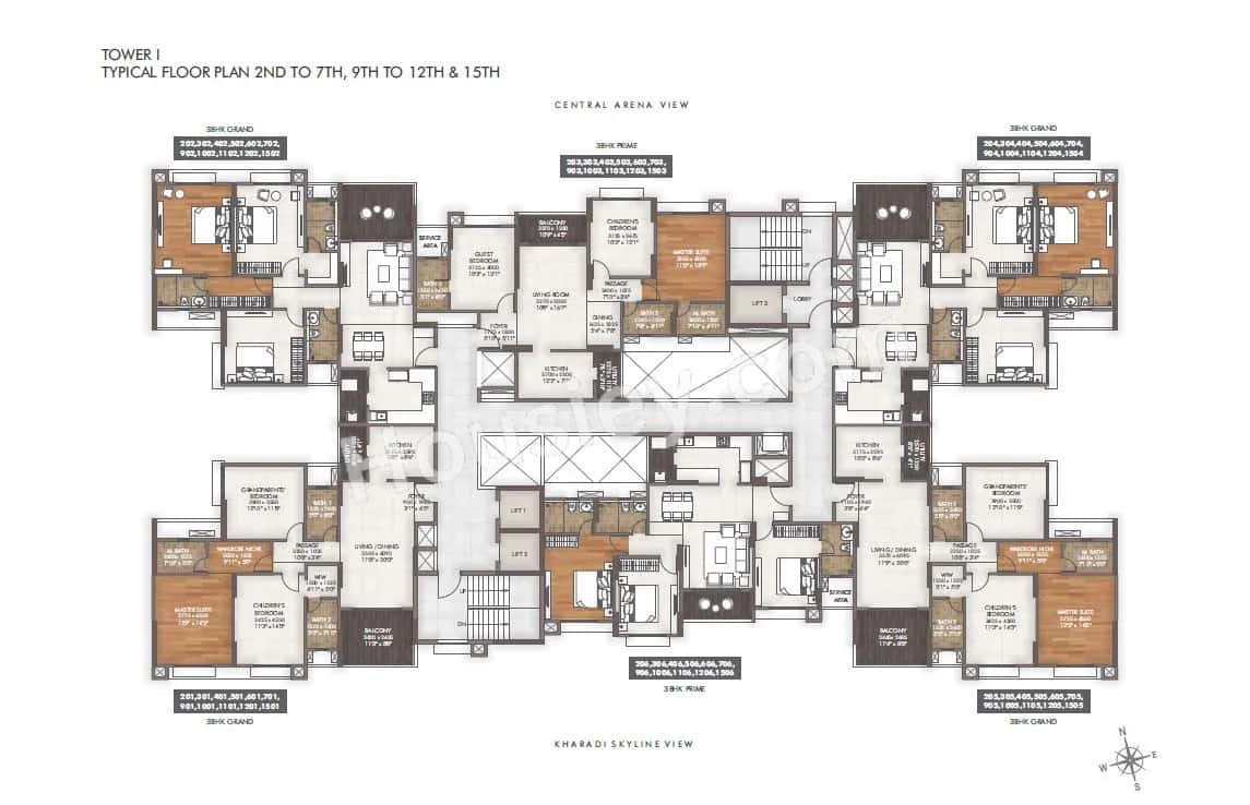 Gera World Of Joy Phase 2 Floor plan 5