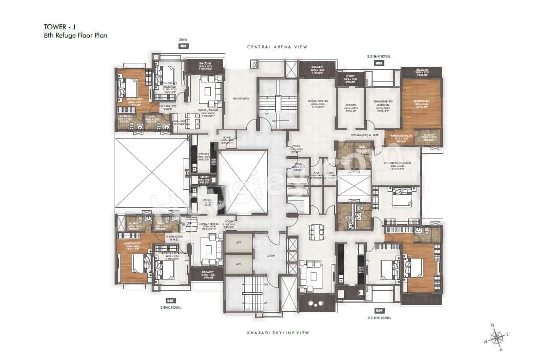 Gera World Of Joy Phase 2 Floor plan 6