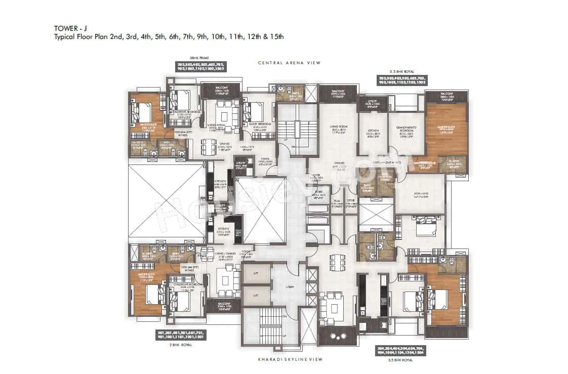 Gera World Of Joy Phase 2 Floor plan 7