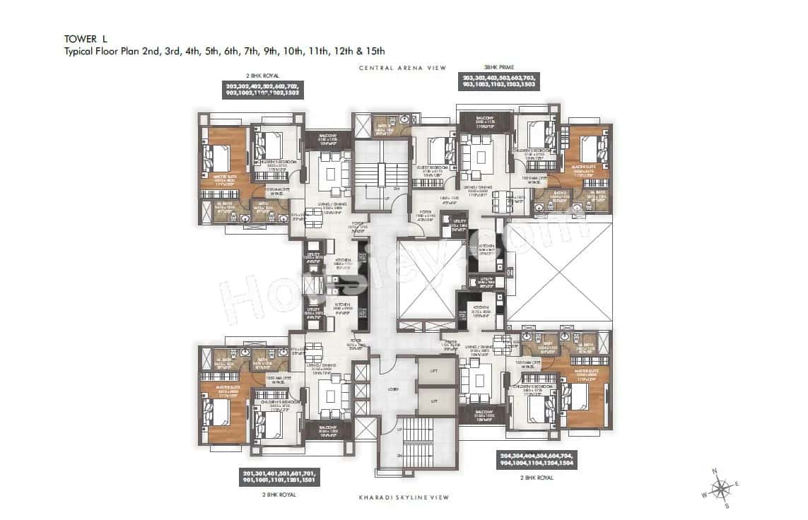 Gera World Of Joy Phase 2 Floor plan 11