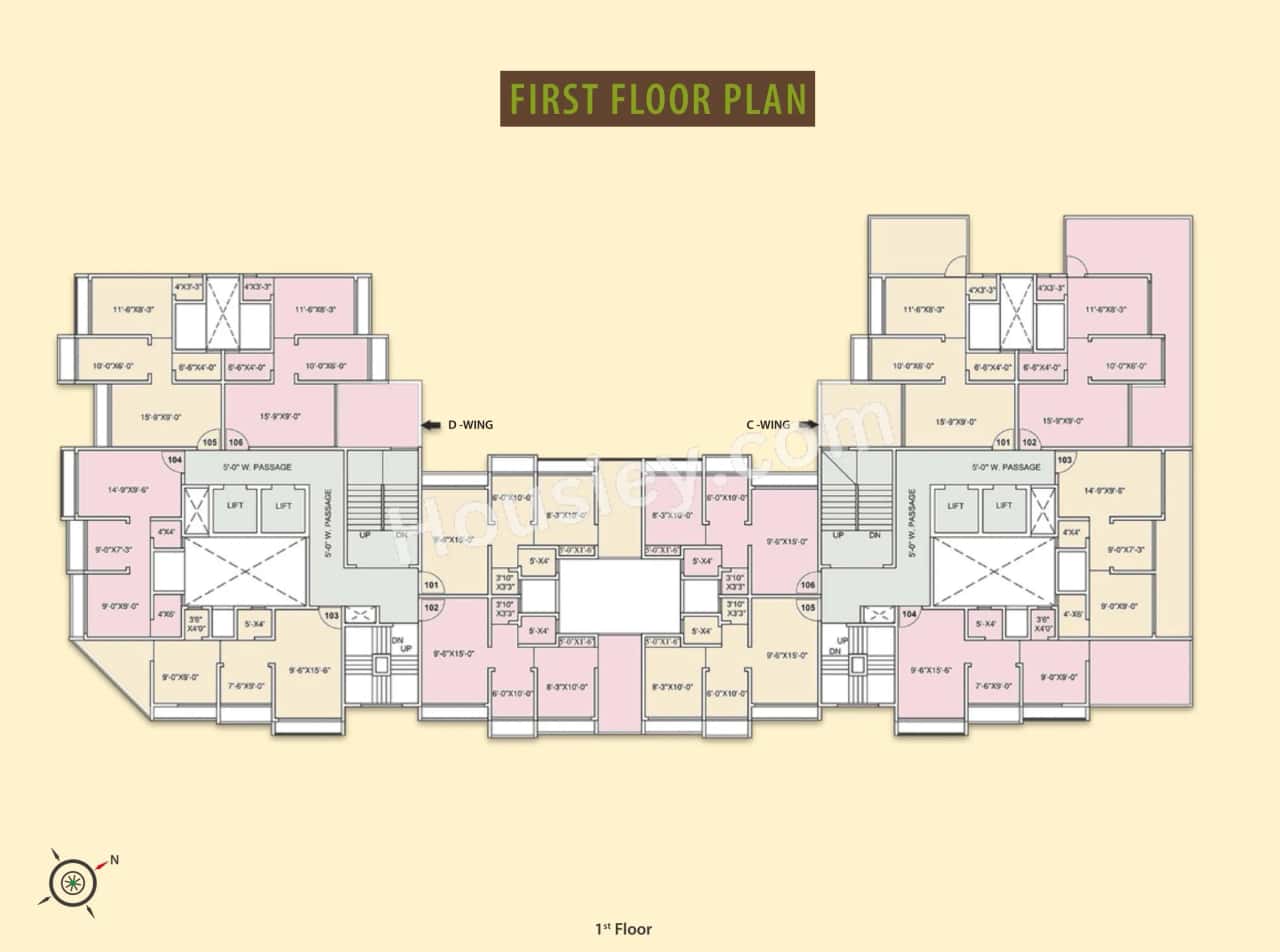 Gladiolus Tower Floor Plan