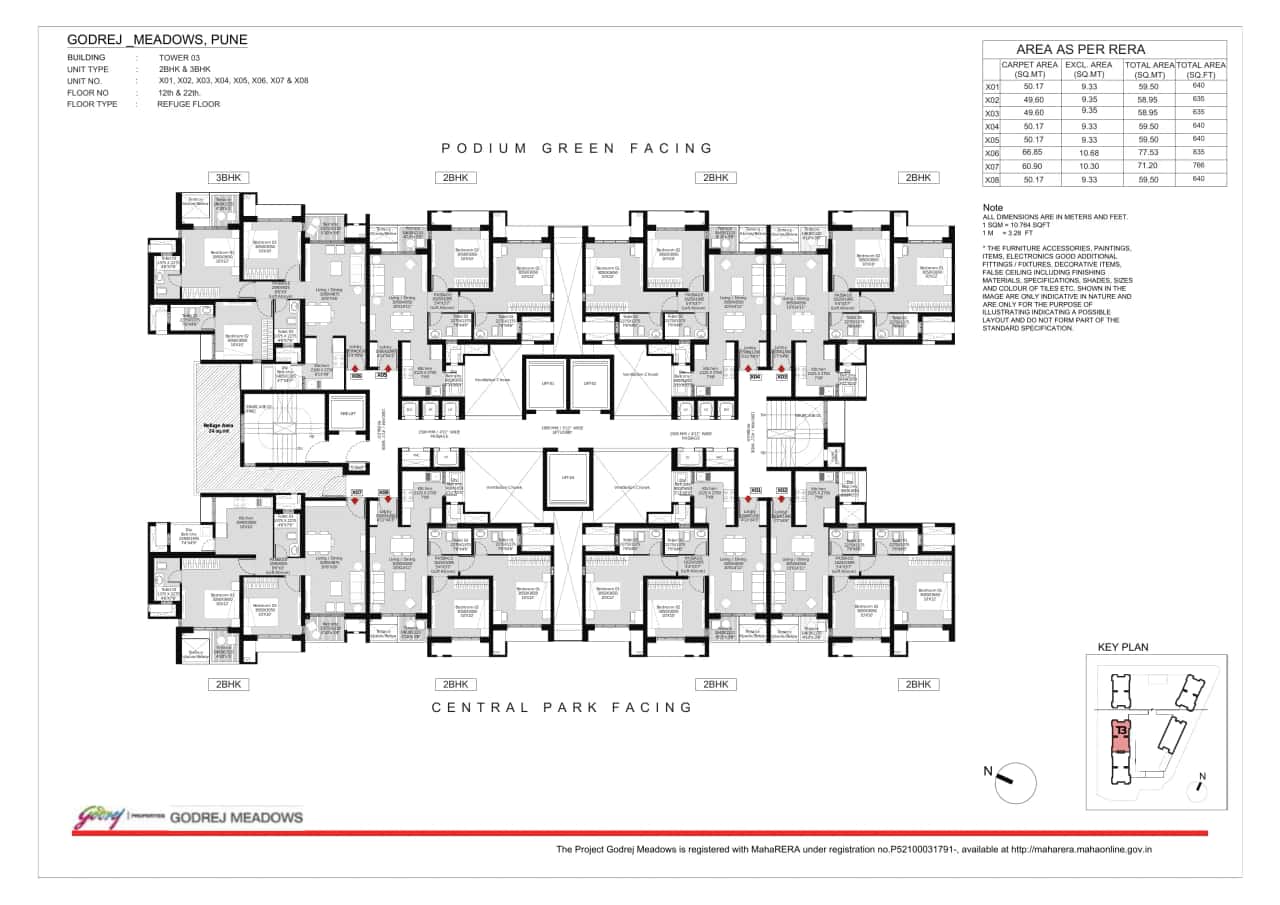 Godrej Meadows Floor plan 2