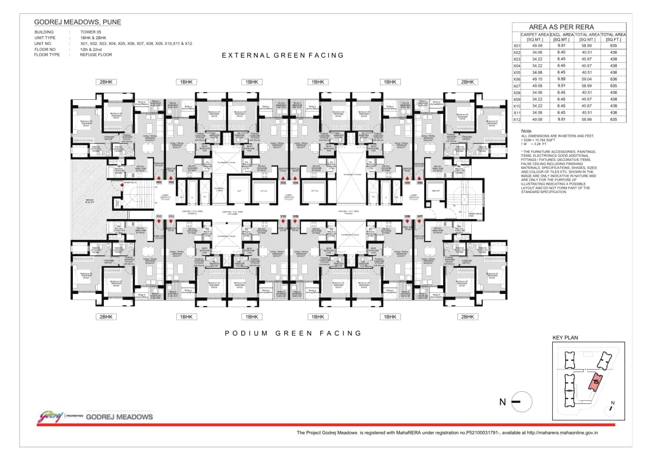 Godrej Meadows Floor plan 7