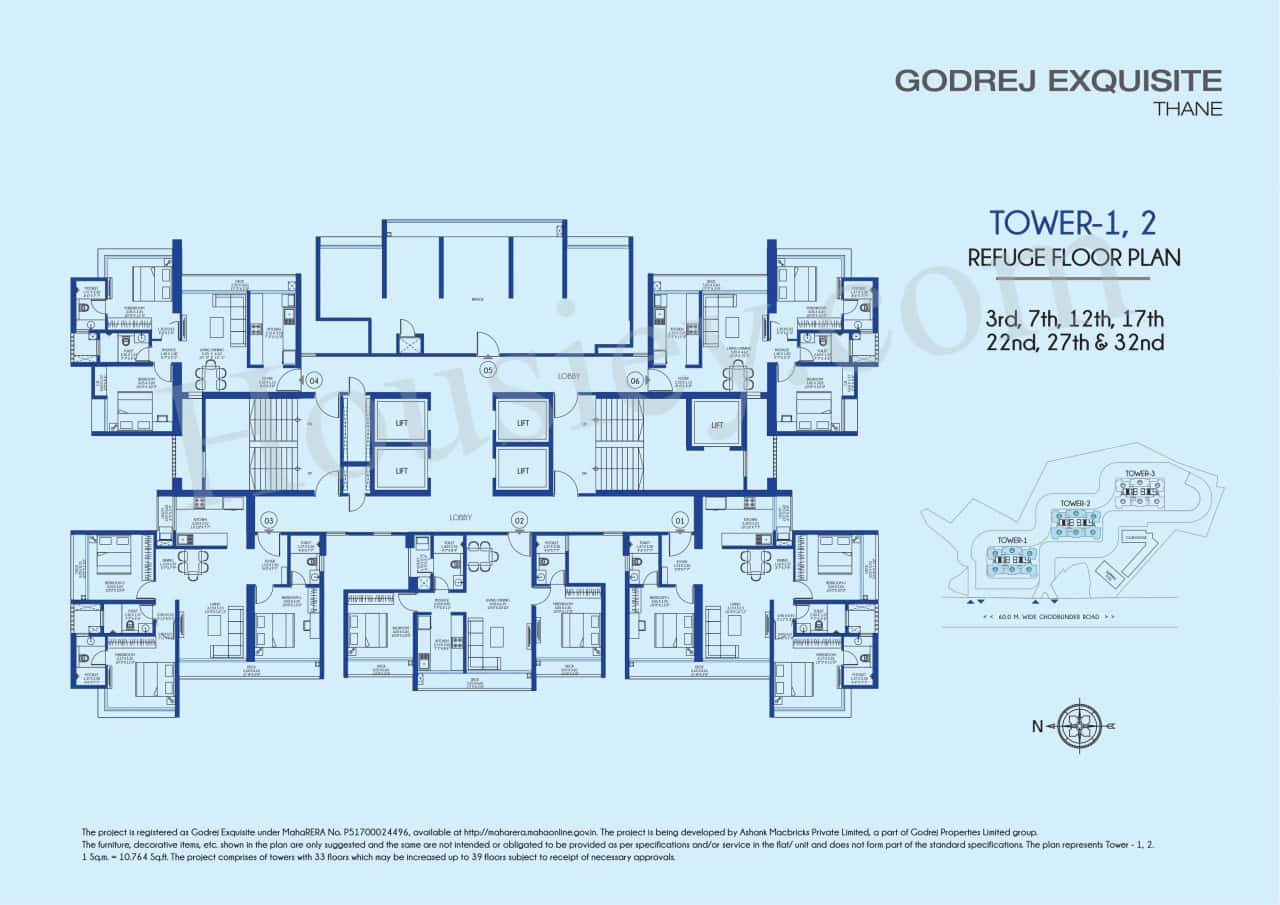 Godrej Exquisite Floor plan 2