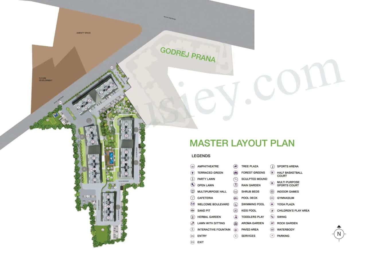 Godrej Greens Master Plan
