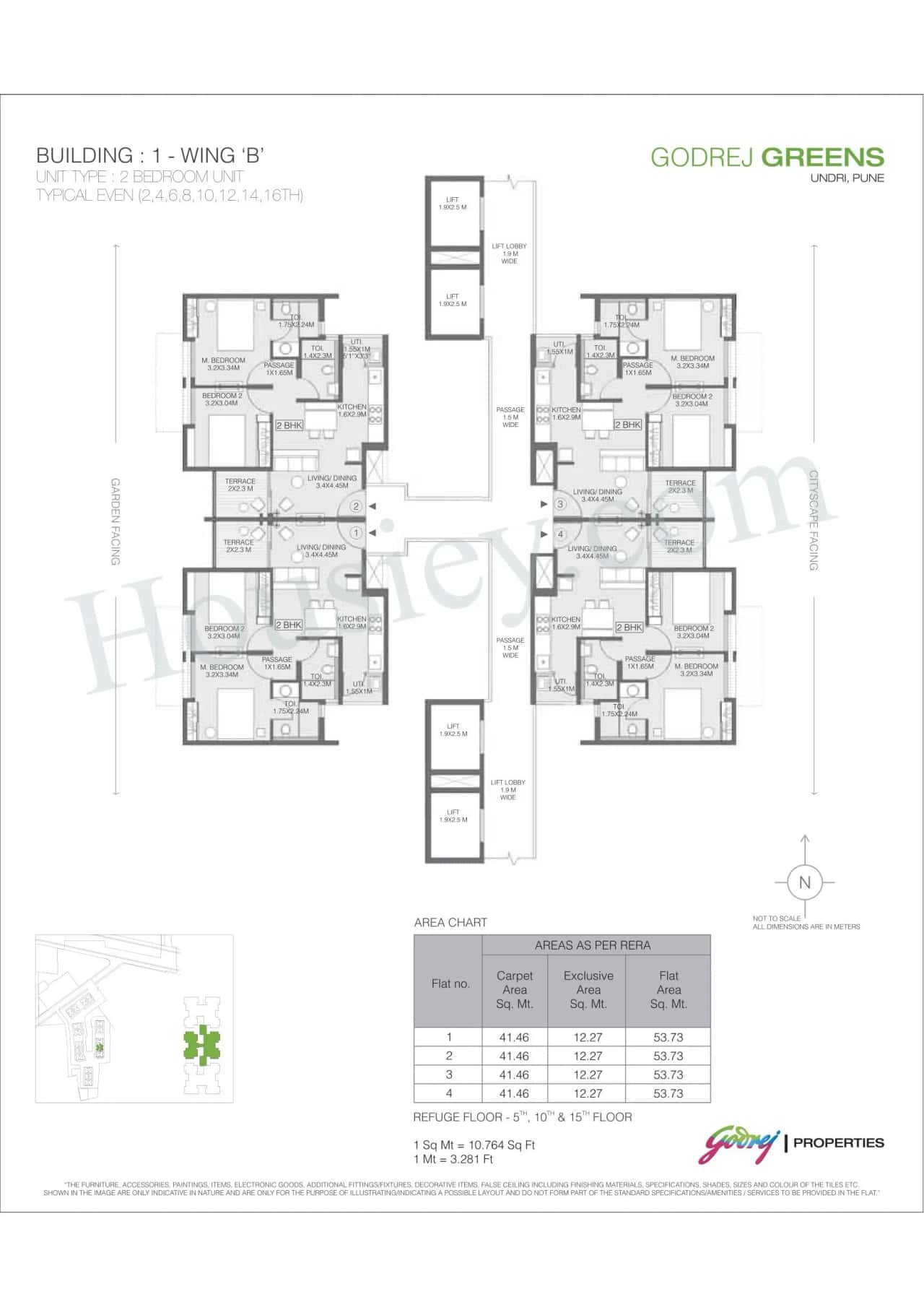 Godrej Greens Floor plan 4