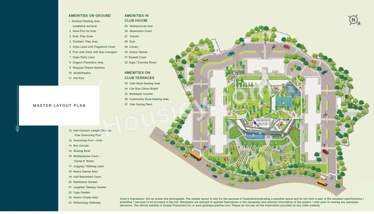 Godrej Highlands Master Plan